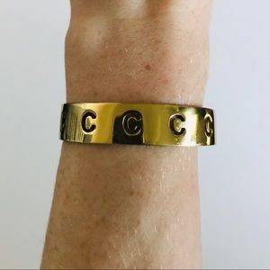 NWOT Rustic Cuff St Louis style Initial Cuff